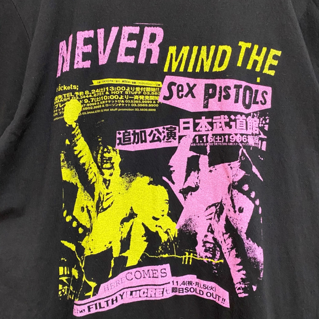 SexPis TOLS 1996年ワールドツアーTシャツ ヴィンテージ