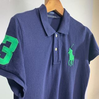 ラルフローレン(Ralph Lauren)のralph lauren ポロシャツ　 L ネイビー　品番55(ポロシャツ)