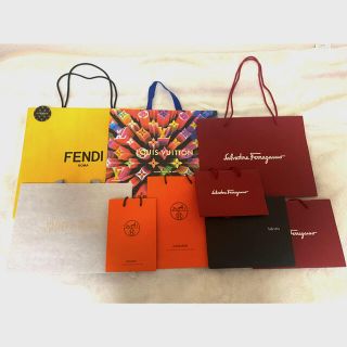 エルメス(Hermes)の【ハイブランド】ショップ袋8点セット(ショップ袋)