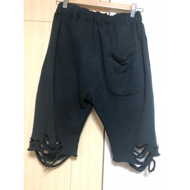 PHENOMENON - Phenomenon☆ダメージ スウェットパンツ 黒の通販 by ... Phenomenon★ダメージ スウェットパンツ 黒