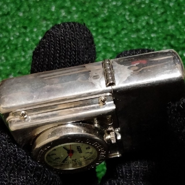 ZIPPO - Zippo/ジッポー “TIME LIGHT/タイムライト” 時計付きライター