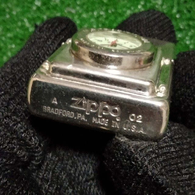 ZIPPO - Zippo/ジッポー “TIME LIGHT/タイムライト” 時計付きライター