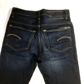 ジースター(G-STAR RAW)のG-STAR RAW★ブラックデニム★テーパード★ボタンフライ★30インチ(デニム/ジーンズ)