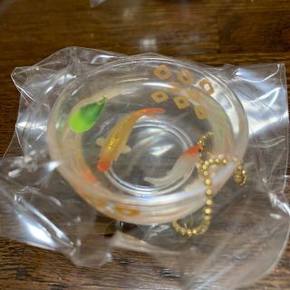 ガチャ 日本の風情 金魚鉢 マスコット 橙(その他)