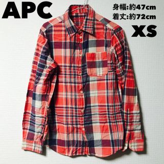 アーペーセー(A.P.C)のAPCチェックシャツ(シャツ)