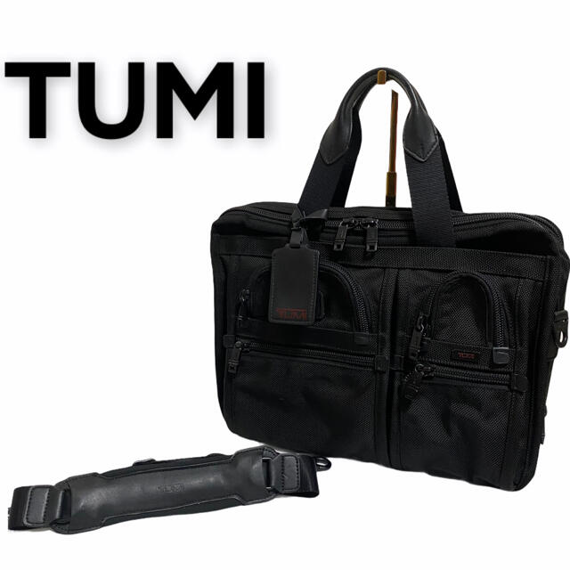 【即出荷】 アルファ DH 26141 【定番】トゥミ - TUMI ブリーフケース 2way 黒 メンズ ビジネスバッグ