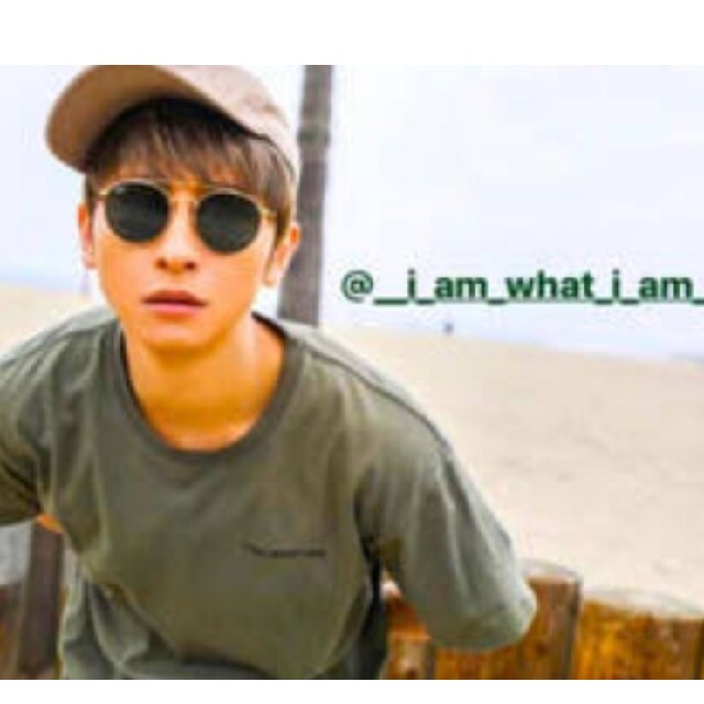 【値下中】AAA 與真司郎 I AM WHAT I AM BOXロゴT L