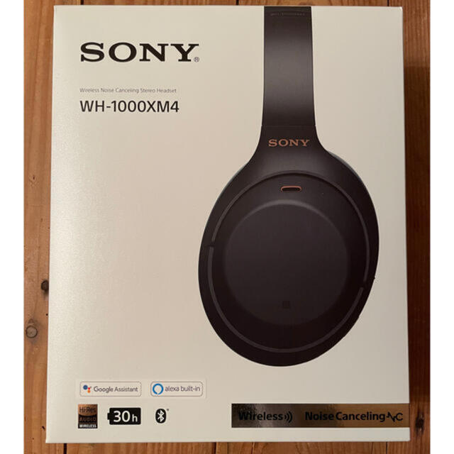 SONY WH-1000XM4 ブラック ワイヤレスヘッドホン SONY WH-1000XM4 ブラック ワイヤレスヘッドホン