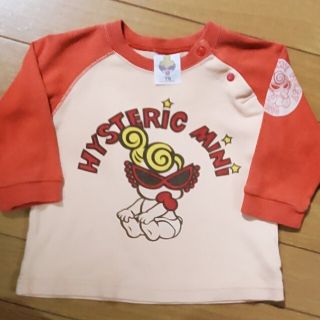 ヒステリックミニ(HYSTERIC MINI)のヒステリック　ミニ　Tシャツ　長袖　70(Ｔシャツ)