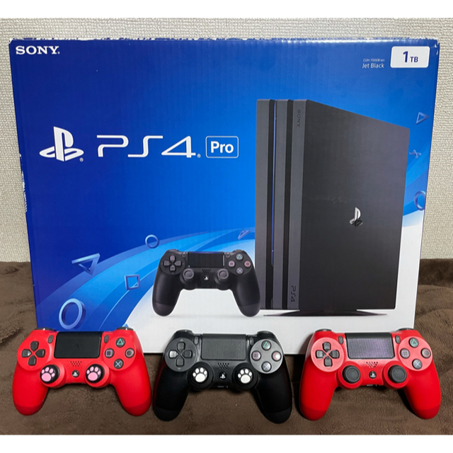 ps4pro 1TB SONY CUH-7000BB01 コントローラー2個付き