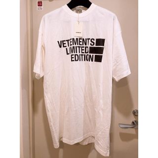 バレンシアガ(Balenciaga)の【定価６万】新品未使用 VETEMENTS North Face Tシャツ 白(Tシャツ/カットソー(半袖/袖なし))