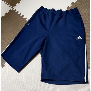 アディダス(adidas)の☆AHP-279 アディダス ハーフパンツ ネイビー 白ライン サイズ L(ショートパンツ)