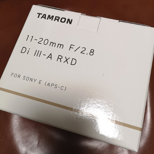 TAMRON(タムロン)のタムロン 11-20mm F/2.8 Model B060 ソニーEマウント スマホ/家電/カメラのカメラ(レンズ(ズーム))の商品写真