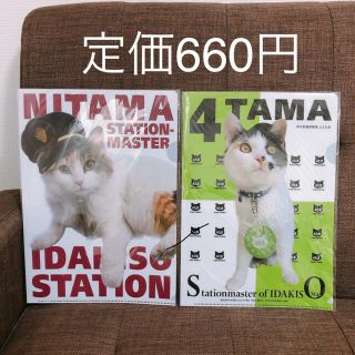 【新品/定価660円】ニタマ駅長・よんたま駅長 クリアファイルセット(キャラクターグッズ)