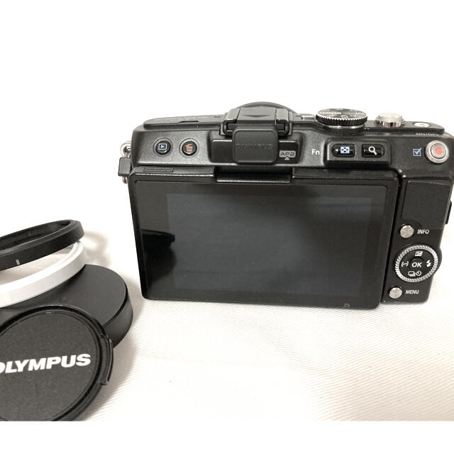 【美品】★OLYMPUS PEN E-PL5 レンズキット ブラック★ 3