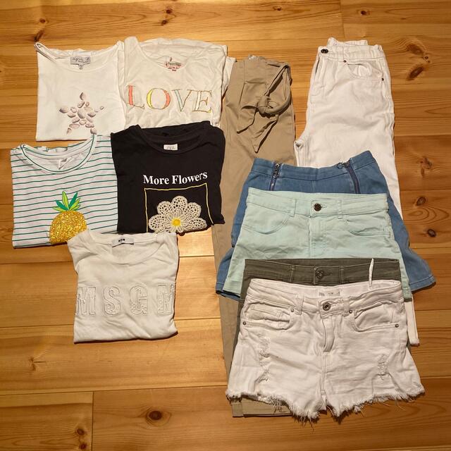 ZARA KIDS(ザラキッズ)の夏服　まとめ売り　130〜140 キッズ/ベビー/マタニティのキッズ服女の子用(90cm~)(Tシャツ/カットソー)の商品写真