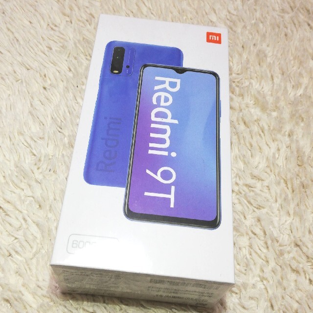 【未開封新品】Xiaomi Redmi 9T 64GB約57時間