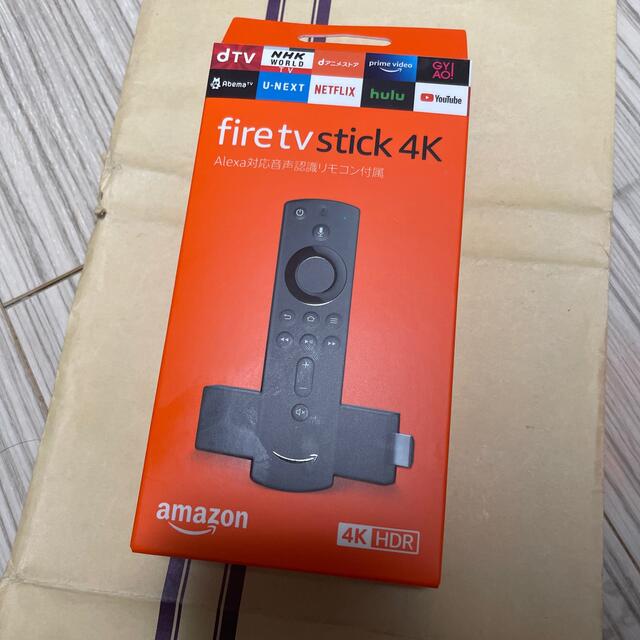 【新品未開封】Fire TV Stick 4K Alexa対応音声認識リモコン