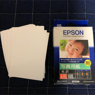 エプソン(EPSON)のL判 写真用紙〈光沢〉16枚(写真)