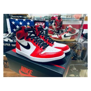 ナイキ(NIKE)の【専用ページ】AJ 1 CHICAGO "BLACK SOLE"CUSTOM(スニーカー)