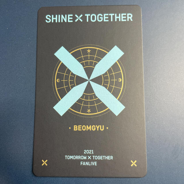 TXT SHINE X TOGETHER ファンライブ ボムギュ トレカ ペンミの通販 by へーい's shop｜ラクマ