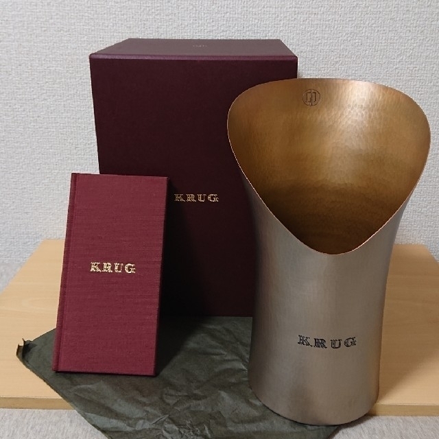 Krug(クリュッグ)のクリュッグ 鎚起銅器 ボトルクーラー 【説明必読】 インテリア/住まい/日用品のキッチン/食器(アルコールグッズ)の商品写真