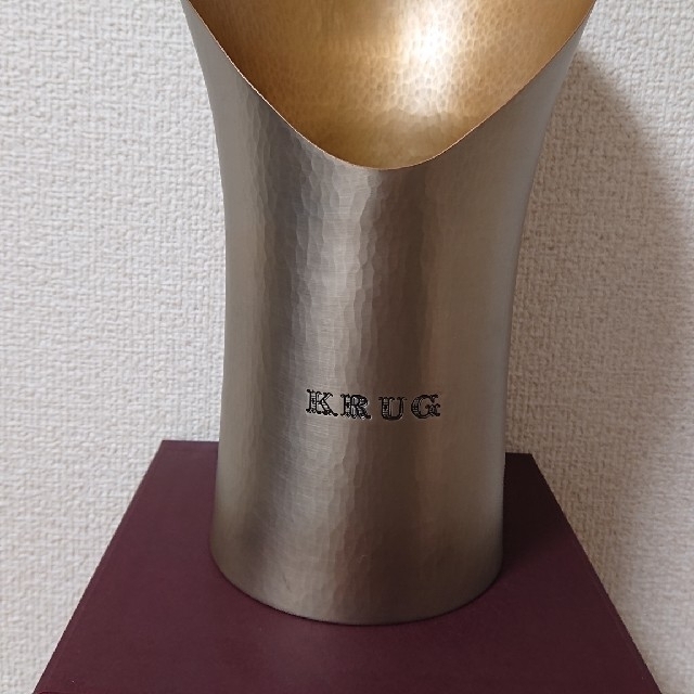 Krug(クリュッグ)のクリュッグ 鎚起銅器 ボトルクーラー 【説明必読】 インテリア/住まい/日用品のキッチン/食器(アルコールグッズ)の商品写真