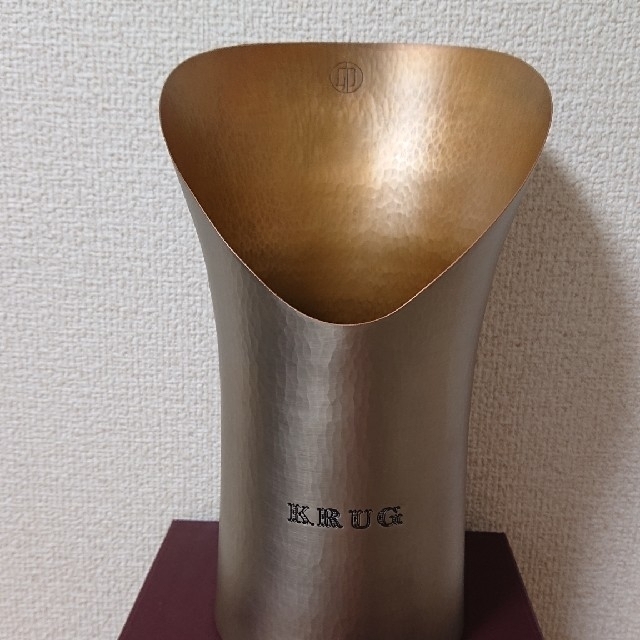 Krug(クリュッグ)のクリュッグ 鎚起銅器 ボトルクーラー 【説明必読】 インテリア/住まい/日用品のキッチン/食器(アルコールグッズ)の商品写真