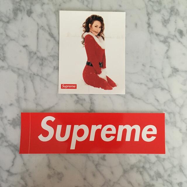 Supreme(シュプリーム)のシュプリーム　ステッカー2枚 エンタメ/ホビーのコレクション(ノベルティグッズ)の商品写真