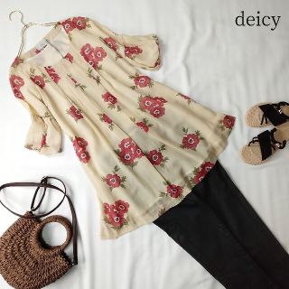 デイシー(deicy)の【セール】定価20900円 未使用品 deicy チュニック Aライン  七分袖(チュニック)