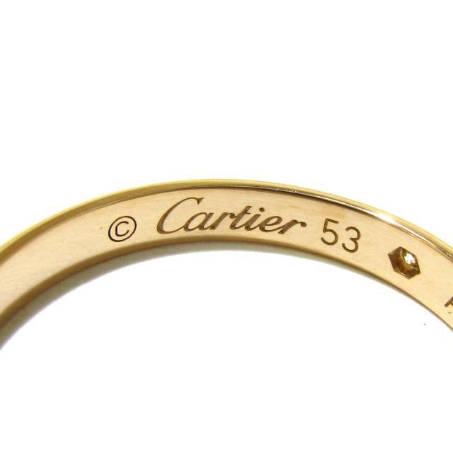 Cartier(カルティエ)のカルティエ リング 53新品同様  - 1Pダイヤ レディースのアクセサリー(リング(指輪))の商品写真