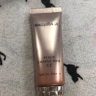 マキアージュ(MAQuillAGE)の資生堂　マキアージュ　CCクリーム　ピーチチェンジベース(化粧下地)