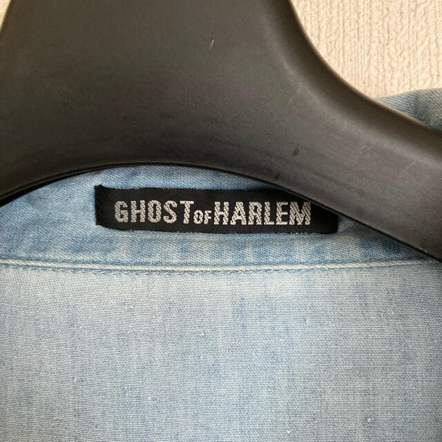 GHOST OF HARLEM(ゴーストオブハーレム)のGHOST OF HARLEM デニムシャツ レディースのトップス(シャツ/ブラウス(長袖/七分))の商品写真