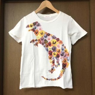 スリープ(Sleep)のSLEEP スリープ パンジー 恐竜 Tシャツ カットソー YUKI ユキ(Tシャツ(半袖/袖なし))