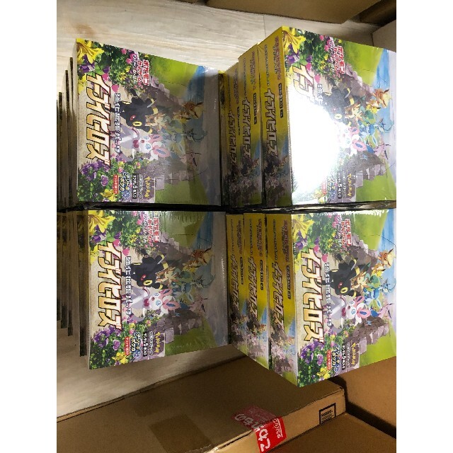 15個セットイーブイヒーローズ 拡張パック 強化拡張パックポケモンカード ポBox/デッキ/パック