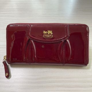 コーチ(COACH)のCOACH 長財布 エナメル素材(財布)