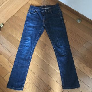 ヌーディジーンズ(Nudie Jeans)のヌーディージーンズ  シンフィンW29ORGANIC DRY ECRU EMBO(デニム/ジーンズ)