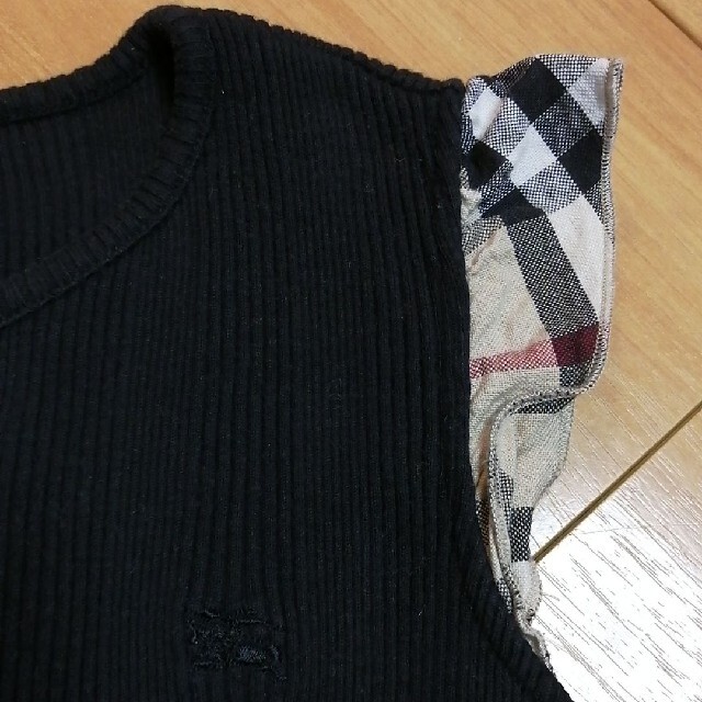 BURBERRY(バーバリー)のバーバリータンクトップ☆110cm キッズ/ベビー/マタニティのキッズ服女の子用(90cm~)(Tシャツ/カットソー)の商品写真