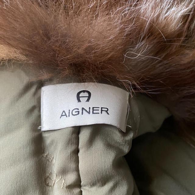 AIGNER - アイグナー ダウンコート サイズUSA 10 -の通販 by ブラン
