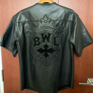 Bill Wall Leather/BWL ビルウォールレザー カモフラ ウエスタンレザー長袖シャツ XS カーキ