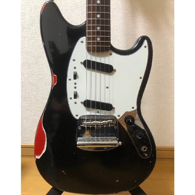 Fender(フェンダー)の【ラッカー塗装】Fender JAPAN Mustang　mg69 楽器のギター(エレキギター)の商品写真