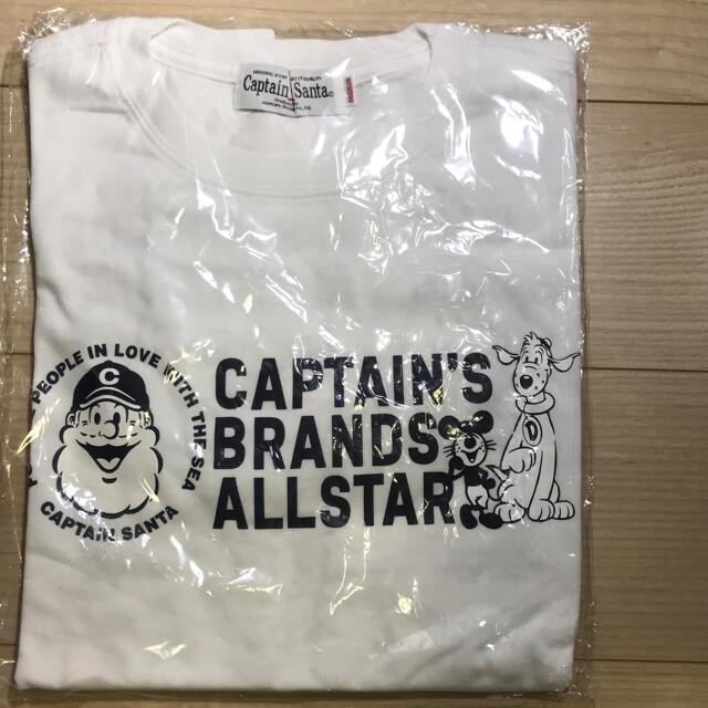 CAPTAIN SANTA(キャプテンサンタ)のキャプテンサンタ-Tシャツ半袖（新品・未使用）(白) メンズのトップス(Tシャツ/カットソー(半袖/袖なし))の商品写真