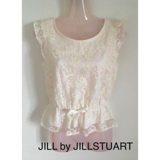 ジルバイジルスチュアート(JILL by JILLSTUART)のrian様専用 JILL by JILL STUART 花柄刺繍ブラウス(シャツ/ブラウス(半袖/袖なし))