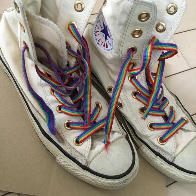 CONVERSE - コンバース 23.5cm 足首長いタイプの通販 by ○○○11/8