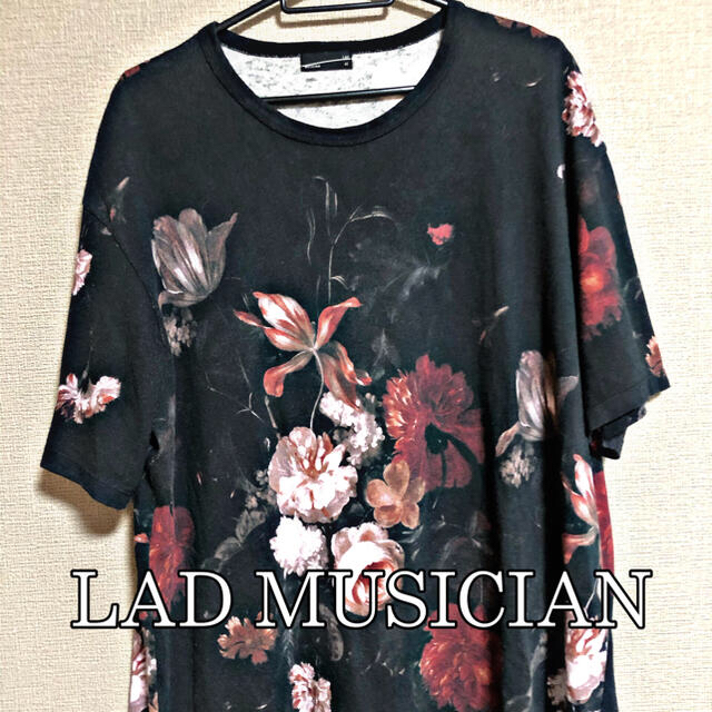 Tシャツ/カットソー(半袖/袖なし)LAD MUSICIAN 18ss 花柄 Tシャツ
