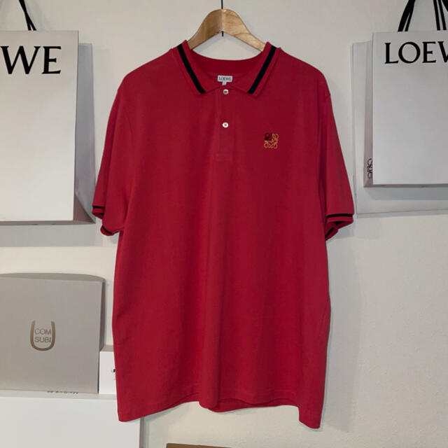 LOEWE - LOEWE ポロシャツ アナグラム XL ピンクの通販 by やまやま ...