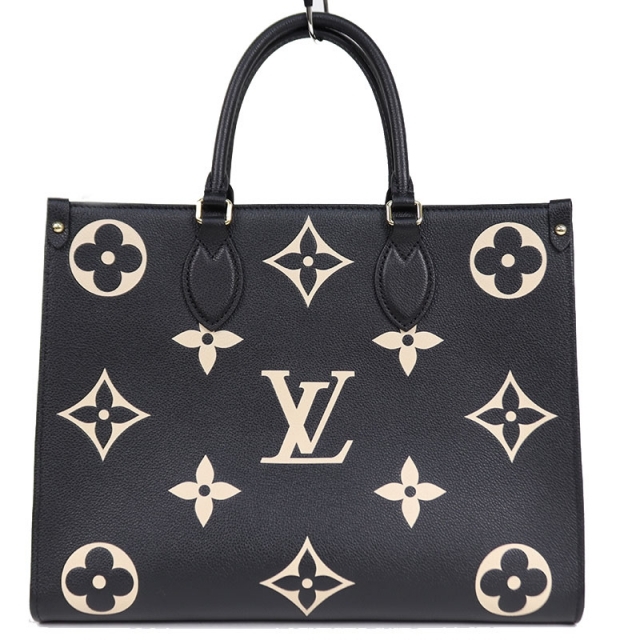 約14cm内側ルイ・ヴィトン LOUIS VUITTON オンザゴーMM ハンドバッ