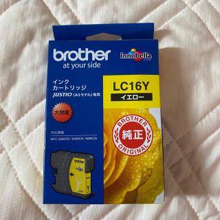 ブラザー(brother)のブラザーインクカートリッジ LC16Y(OA機器)