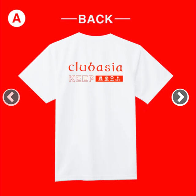 clubasia クラファンTシャツ メンズのトップス(Tシャツ/カットソー(半袖/袖なし))の商品写真