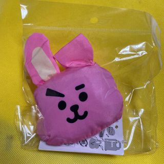 ボウダンショウネンダン(防弾少年団(BTS))のBT21    BTS    エコバッグ COOKY フェイス型(キャラクターグッズ)